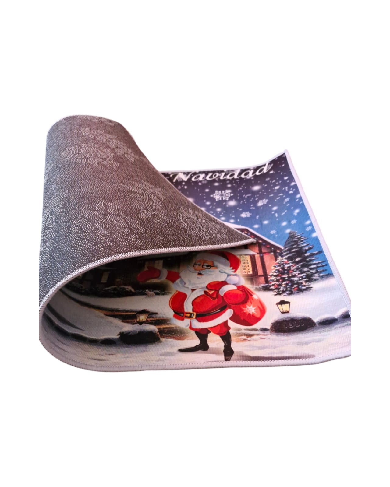 ALFOMBRA LISA NAVIDAD ANTIDESLIZANTE 50 X 80 CM - 2