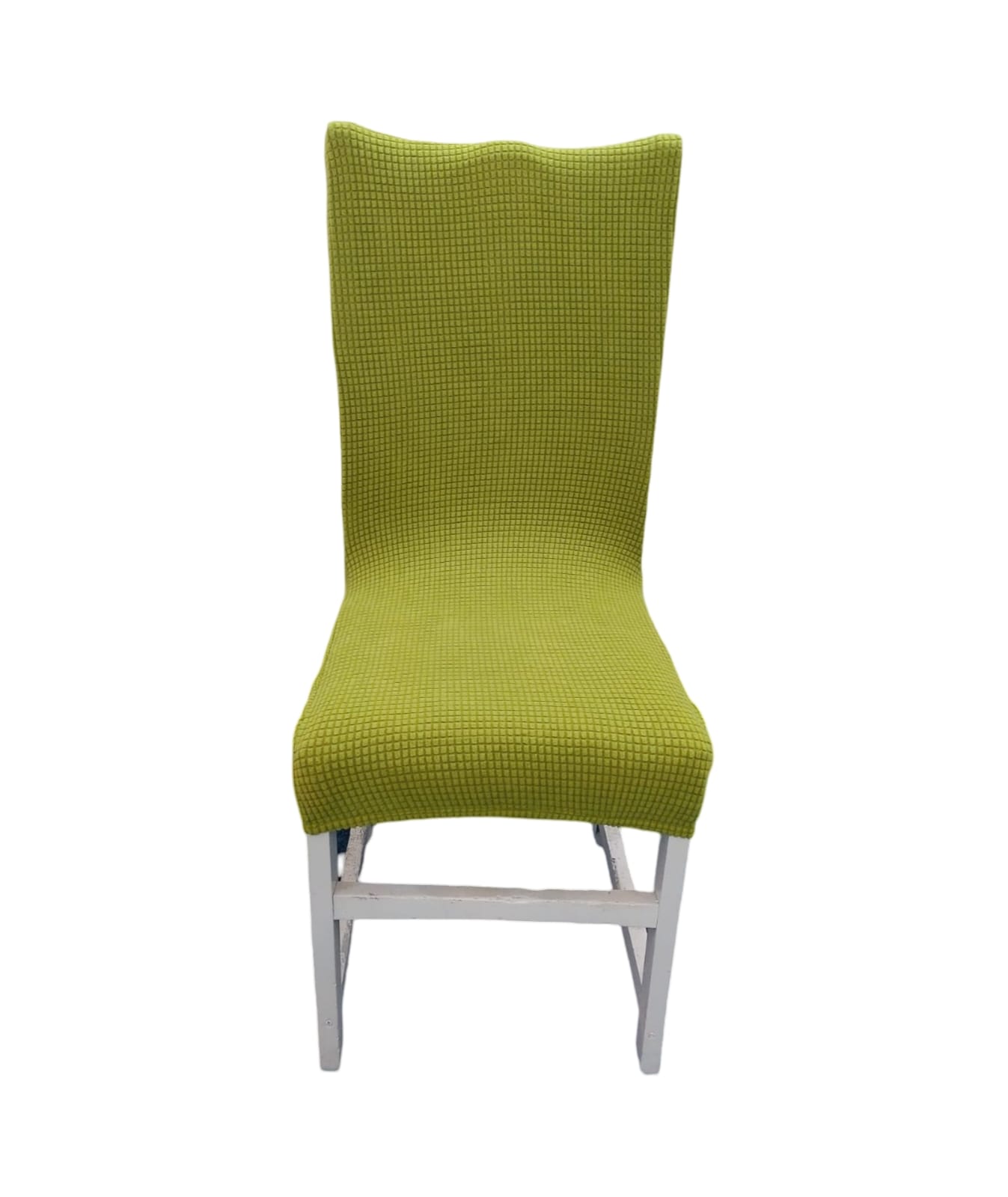 CUBRE SILLA CUADRILLENA LIMON PACK 6 UNIDADES VERDE - 2