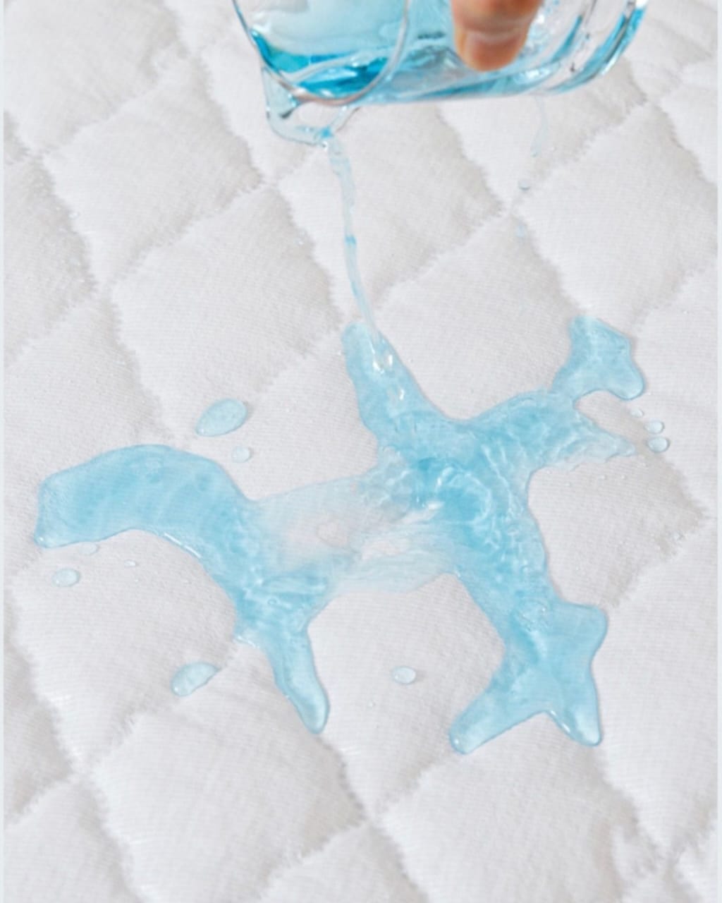 CUBRE COLCHOL 100% IMPERMEABLE 2 PLAZAS BLANCO - 2