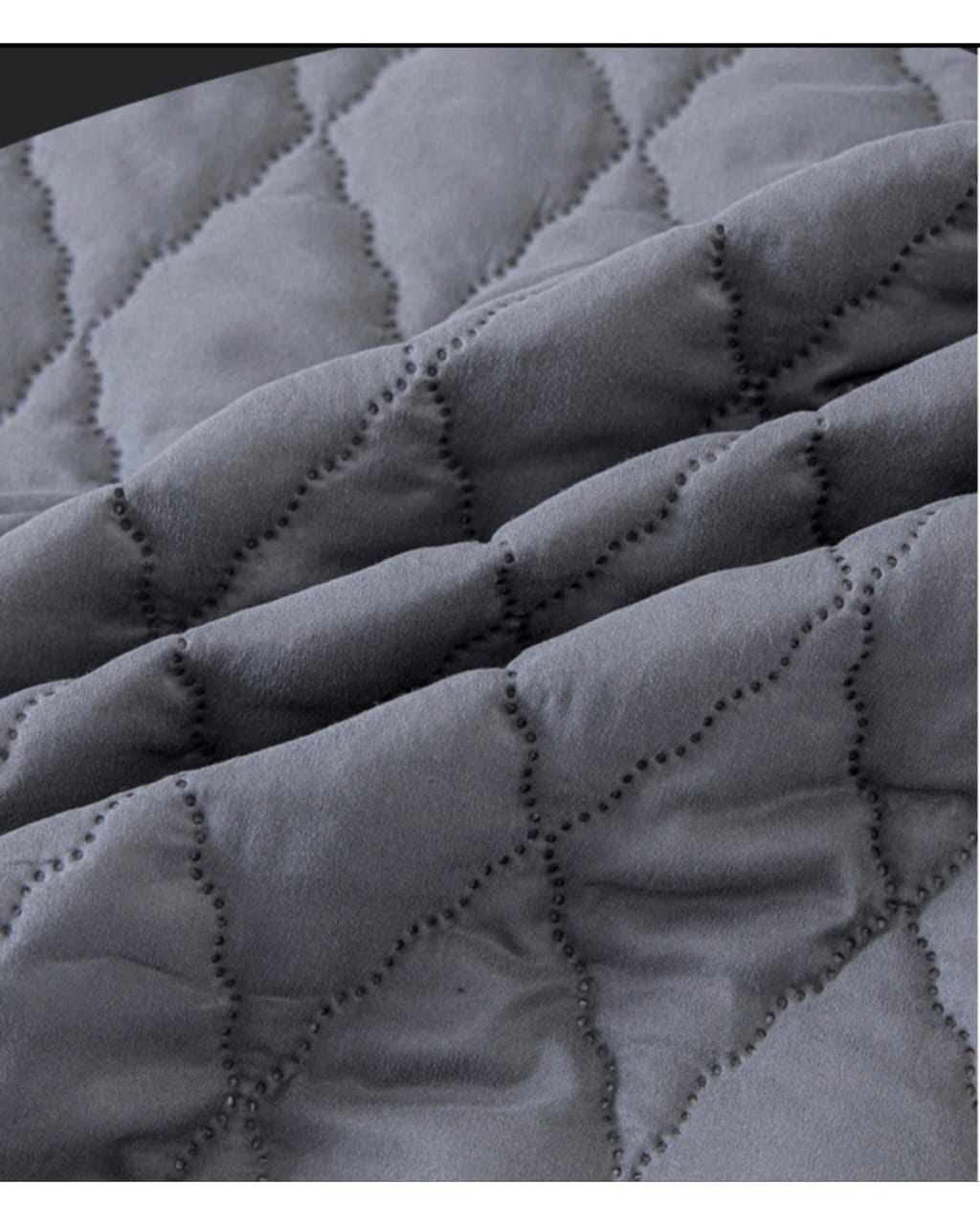 CUBRE COLCHOL 100% IMPERMEABLE 2,5 PLAZAS GRIS - 5