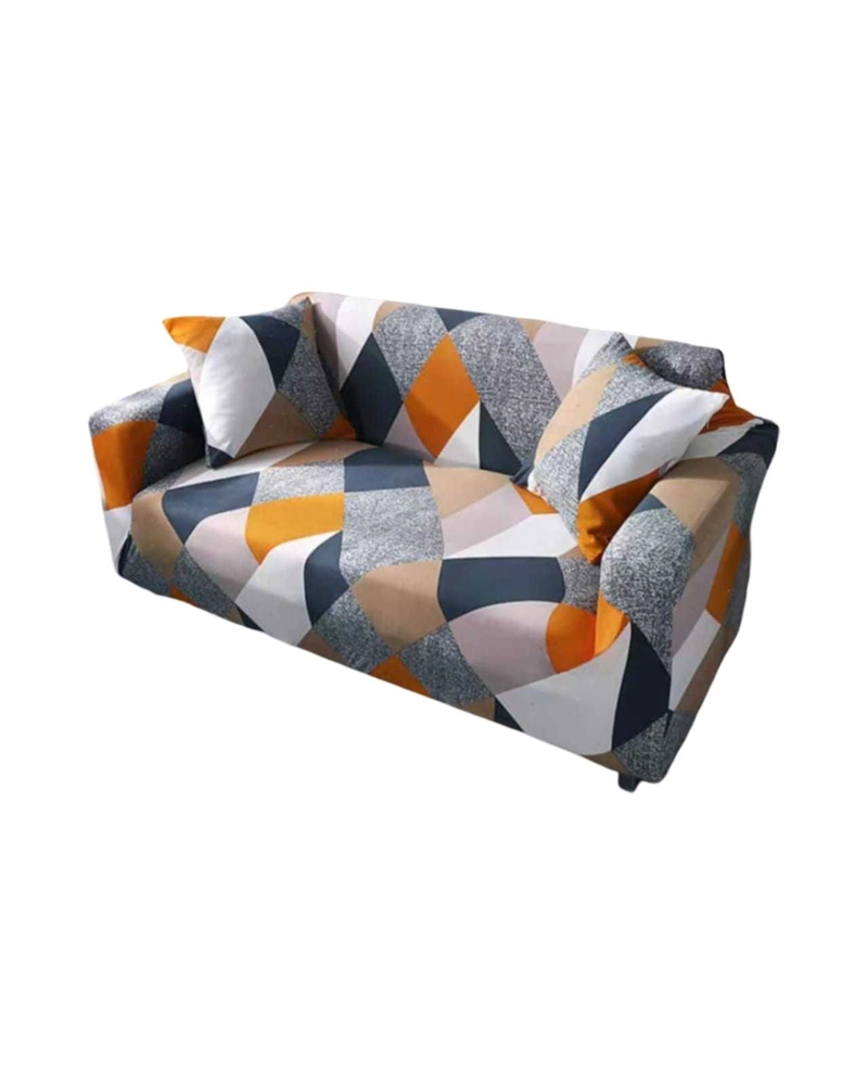 FUNDA CUBRE SILLON SOFA SET DE 3 CUERPO ELASTICADO - 1