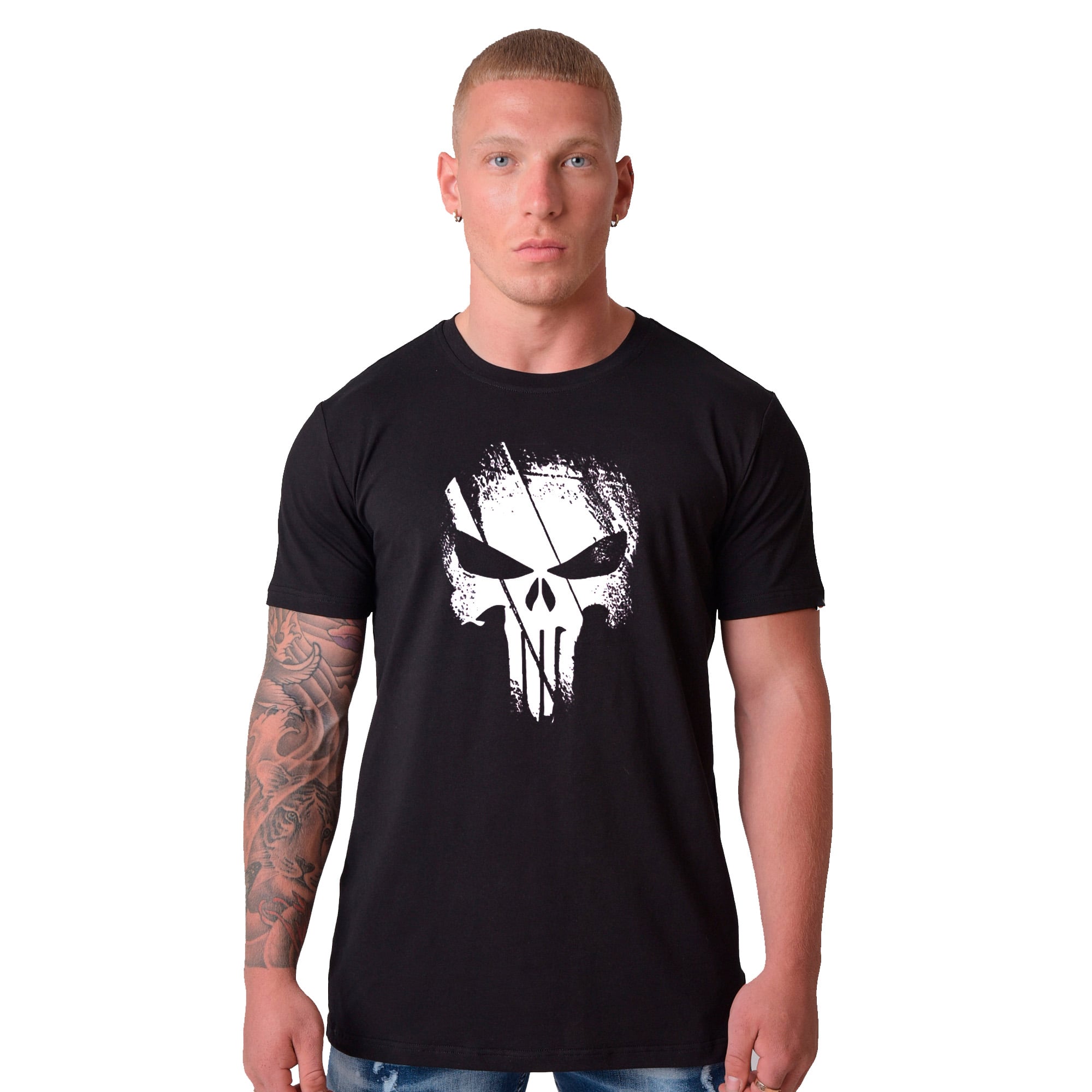 POLERA THE PUNISHER EDICION LIMITADA BLACK - 1