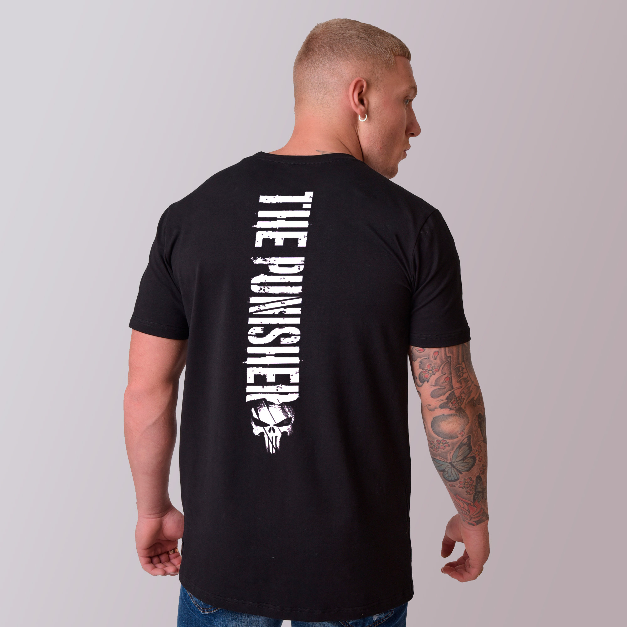POLERA THE PUNISHER EDICION LIMITADA BLACK - 4