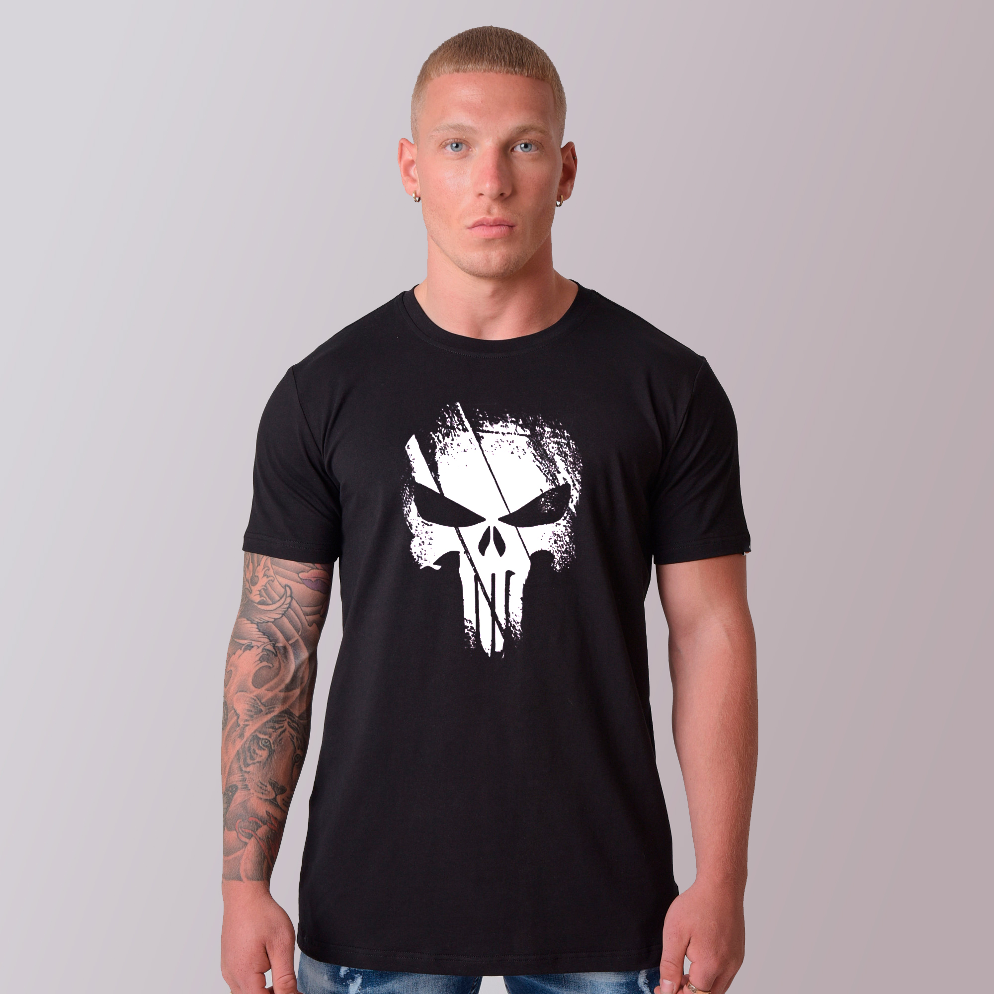 POLERA THE PUNISHER EDICION LIMITADA BLACK - 5