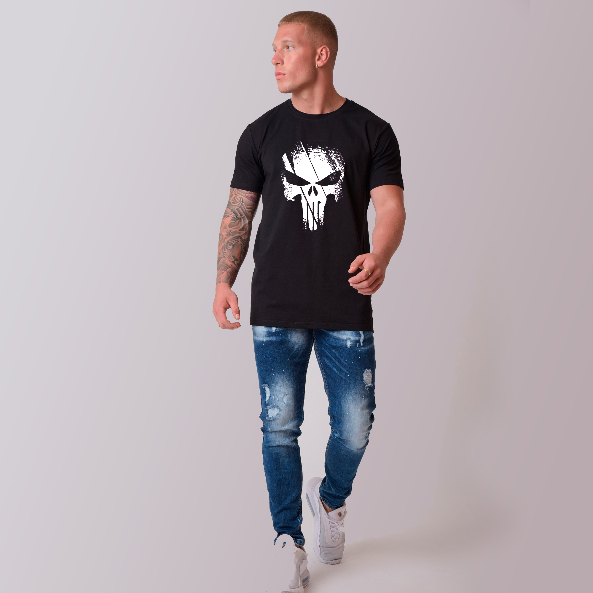 POLERA THE PUNISHER EDICION LIMITADA BLACK - 6