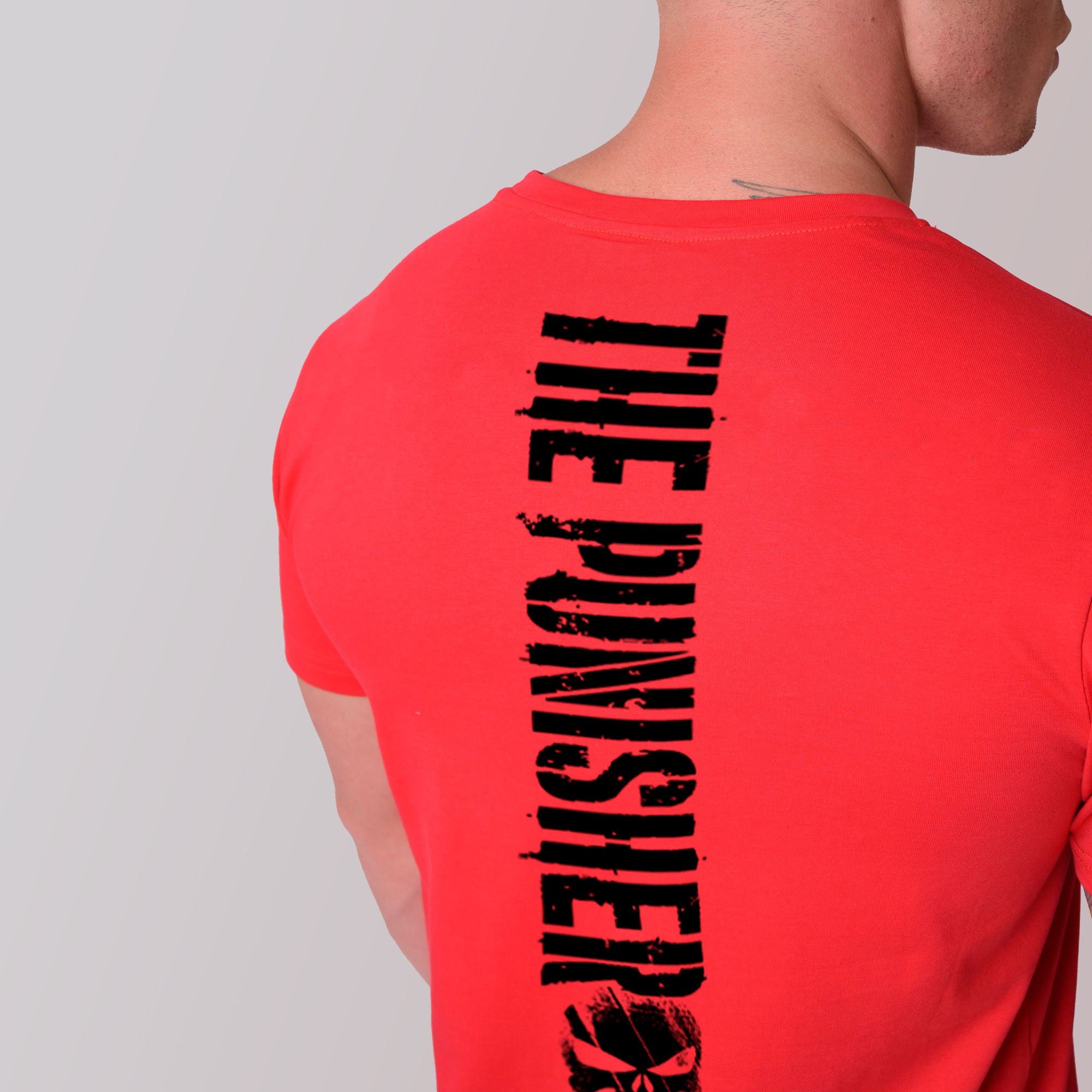 POLERA THE PUNISHER EDICION LIMITADA RED - 5