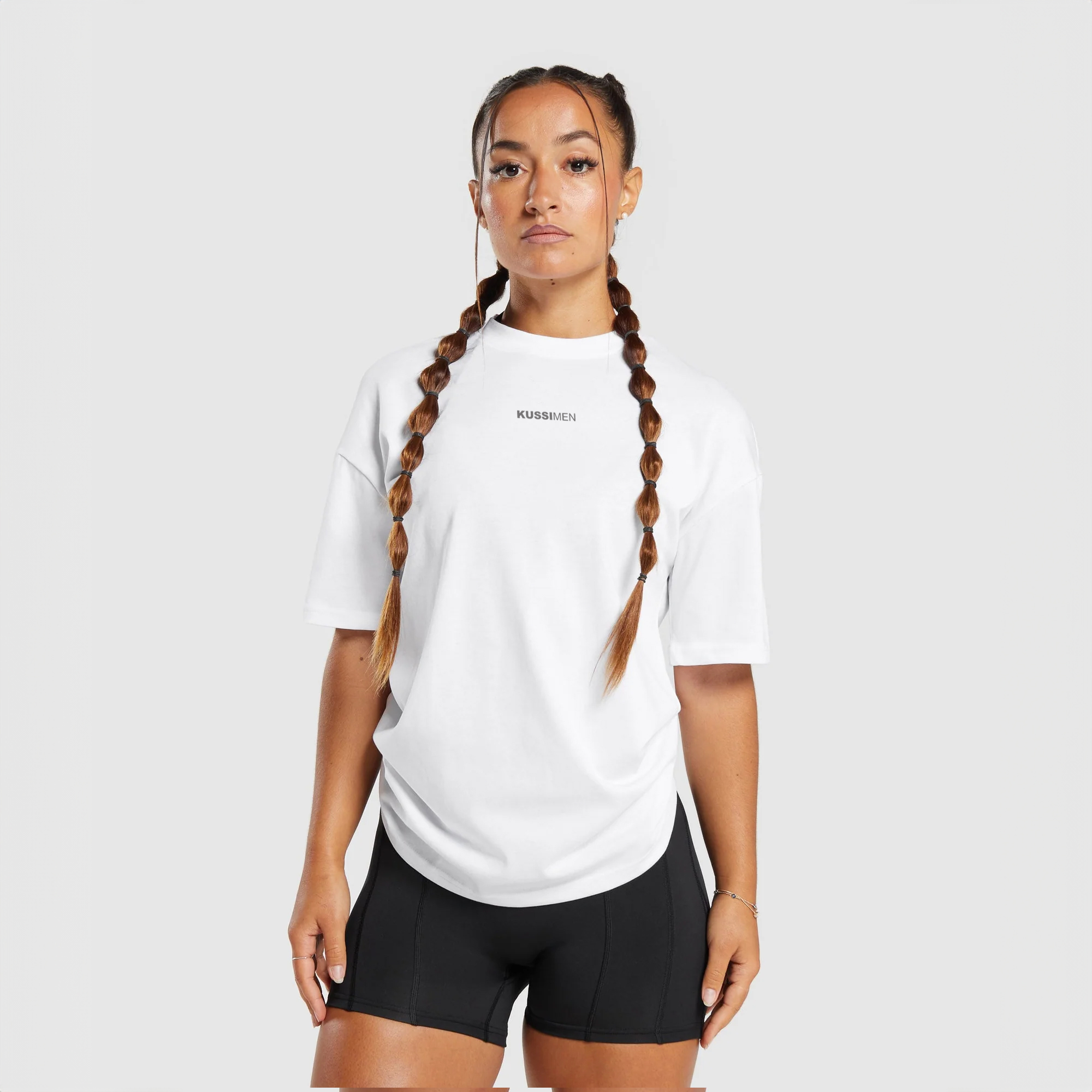 POLERA BASIC MUJER GYM RAT EDICION LIMITADA WHITE - 3