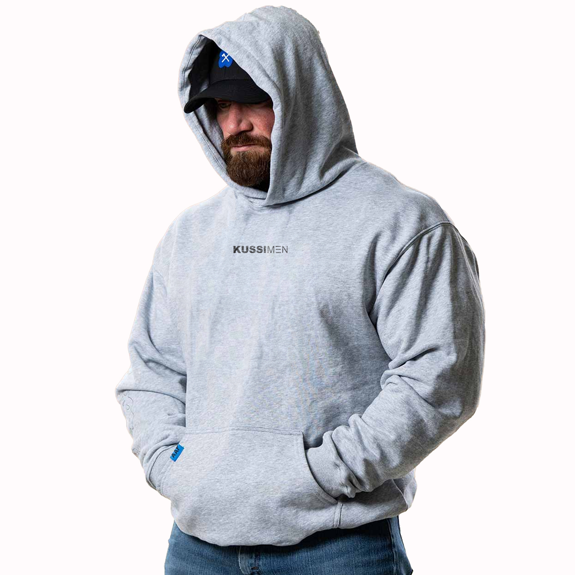 POLERON CANGURO GYM RAT EDICION LIMITADA - GREY - 2