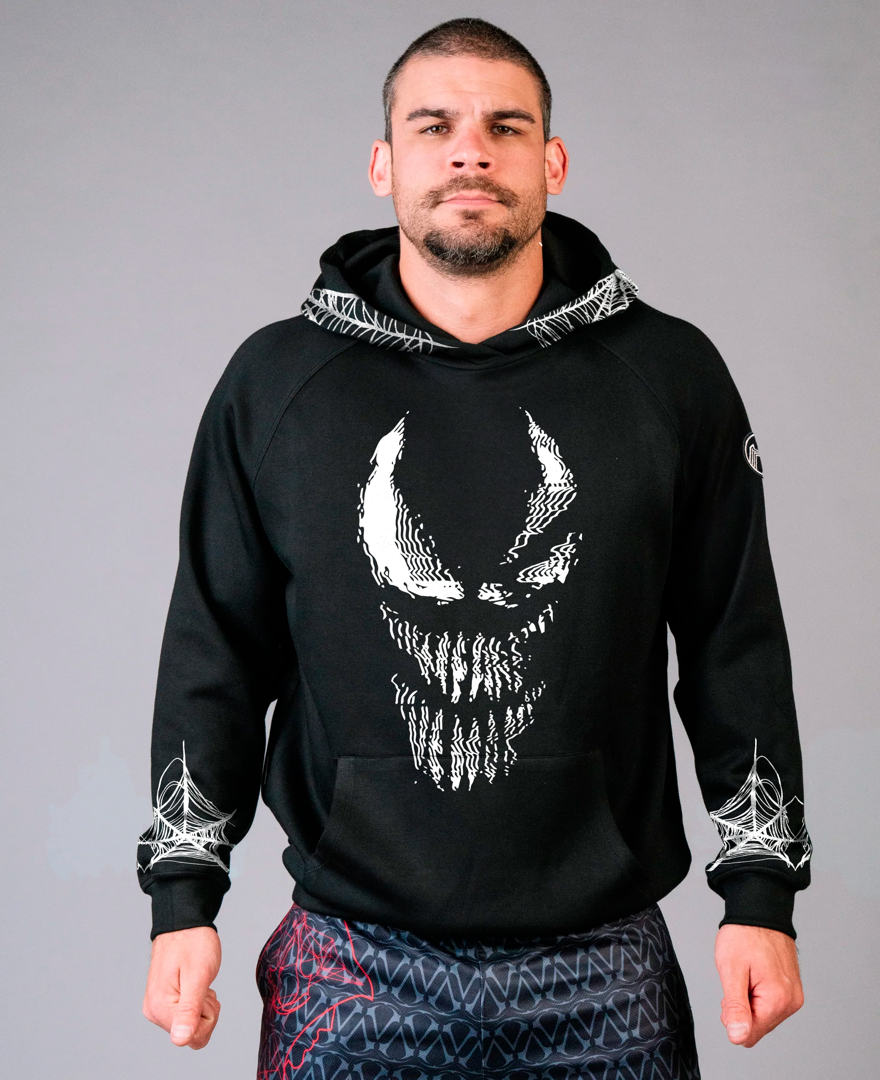 HOODIE POLERON CANGURO VENOM BLACK - EDICION LIMITADA - 1