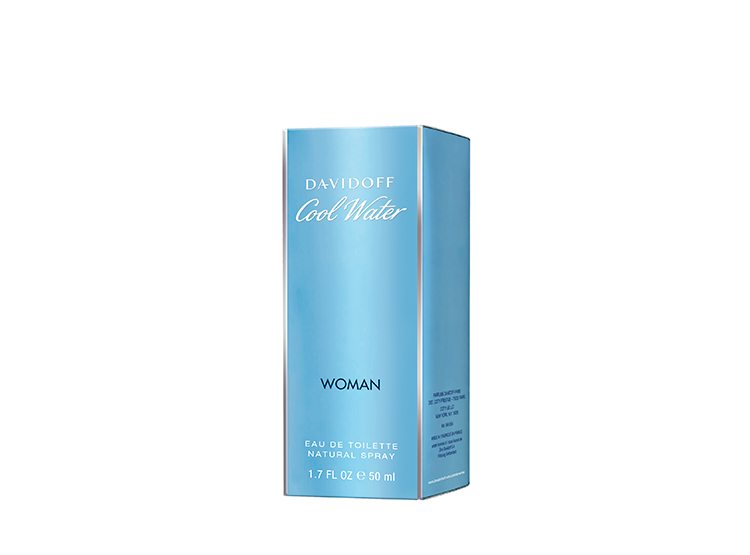COOL WATER WOMAN 50 ML EDT DAVIDOFF - 3