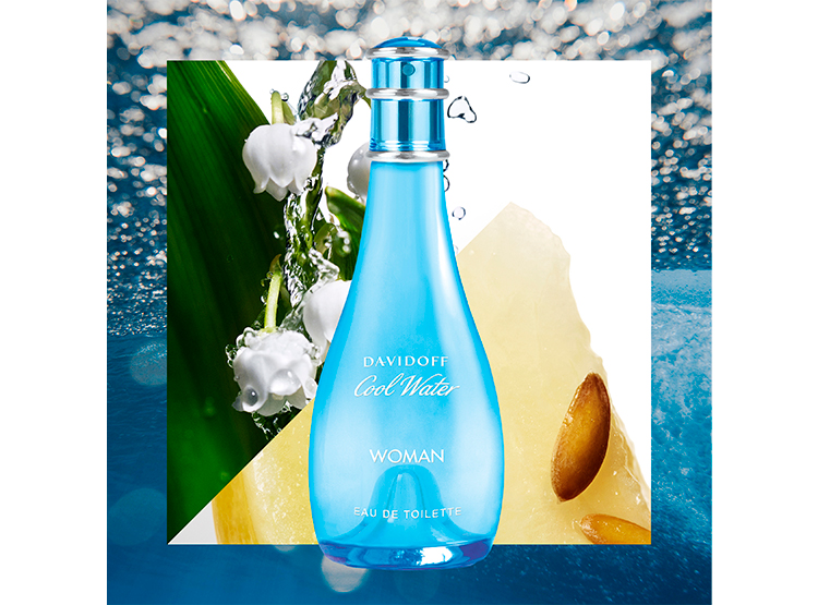 COOL WATER WOMAN 50 ML EDT DAVIDOFF - 4