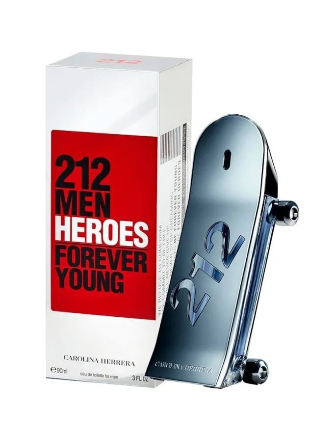 PERFUME CAROLINA HERRERA 212 HEROES MAN EDT 90 ML - 1