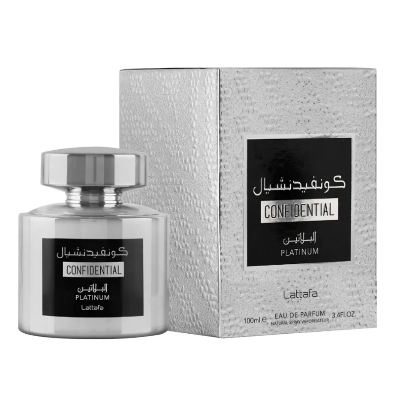CONFIDENTIAL PLATINIUM  100 ML EDP LATTAFA - 1