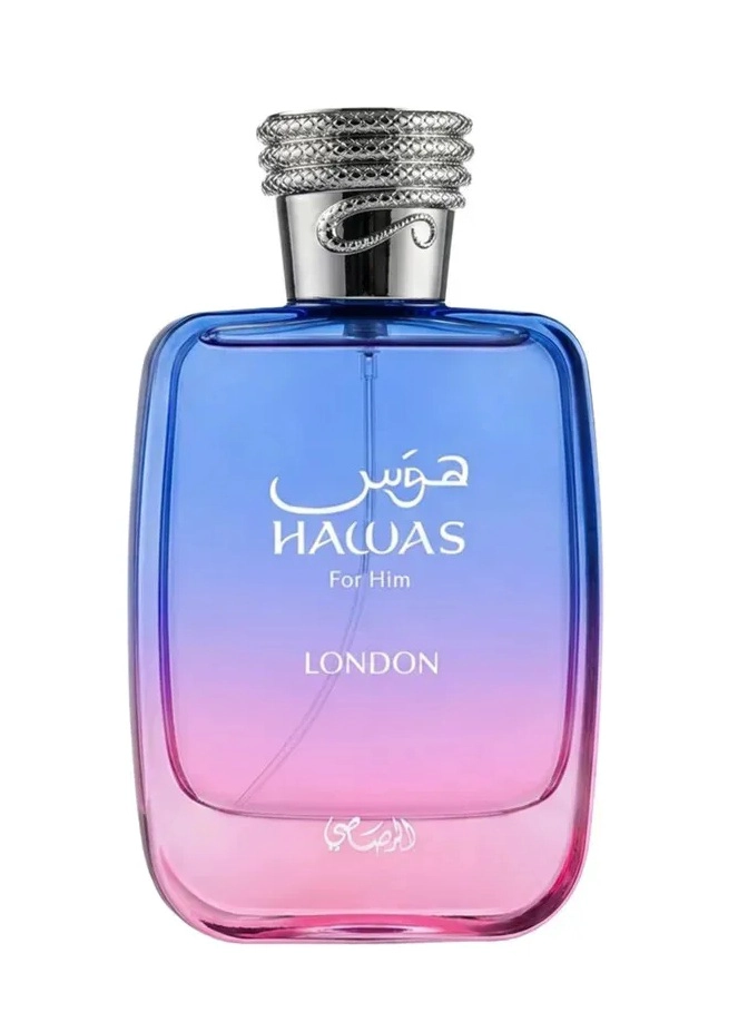 HAWAS LONDON 100 ML EDP RASASI - 3