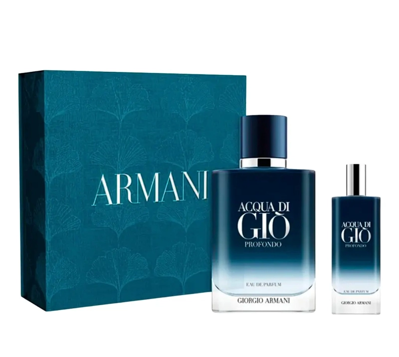 ACQUA DI GIO PROFONDO 100 EDP +15 ML EDP SET GIORGIO ARMANI - 1