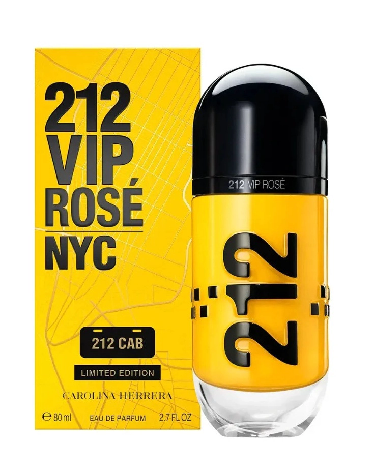 212 VIP ROSE CAB WOMAN 80 ML EDP CAROLINA HERRERA - 1