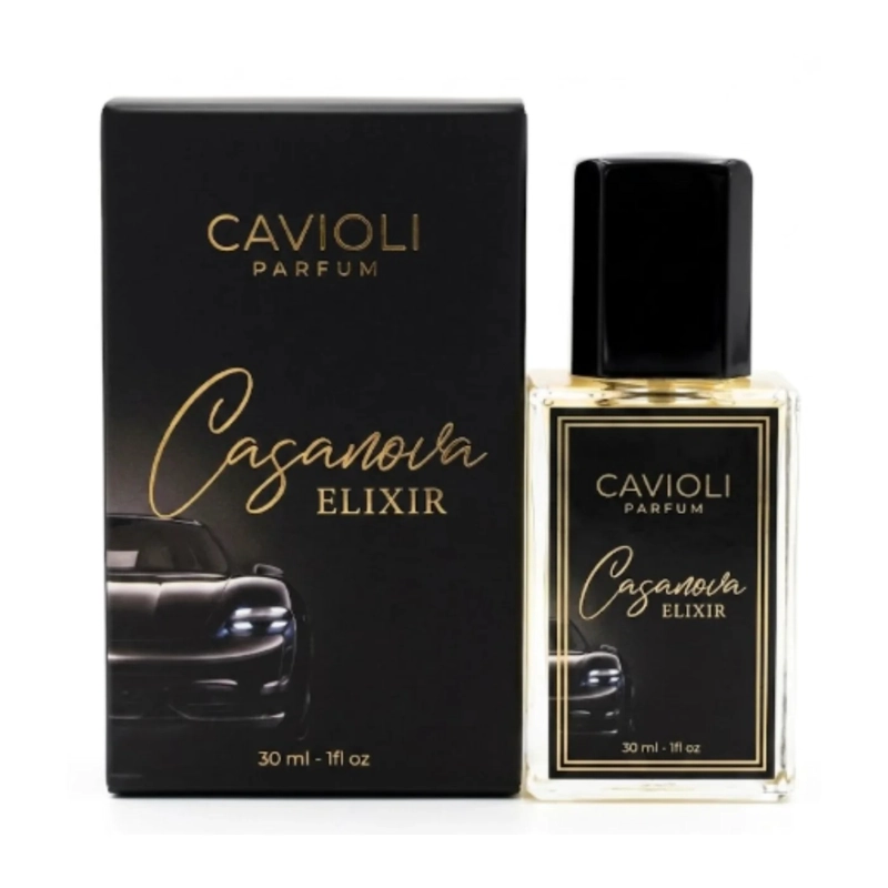 PERFUME PARA AUTO CAVIOLI PARFUM CASANOVA  ELIXIR 30 ML - 1