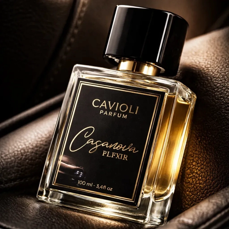 PERFUME PARA AUTO CAVIOLI PARFUM CASANOVA  ELIXIR 30 ML - 3