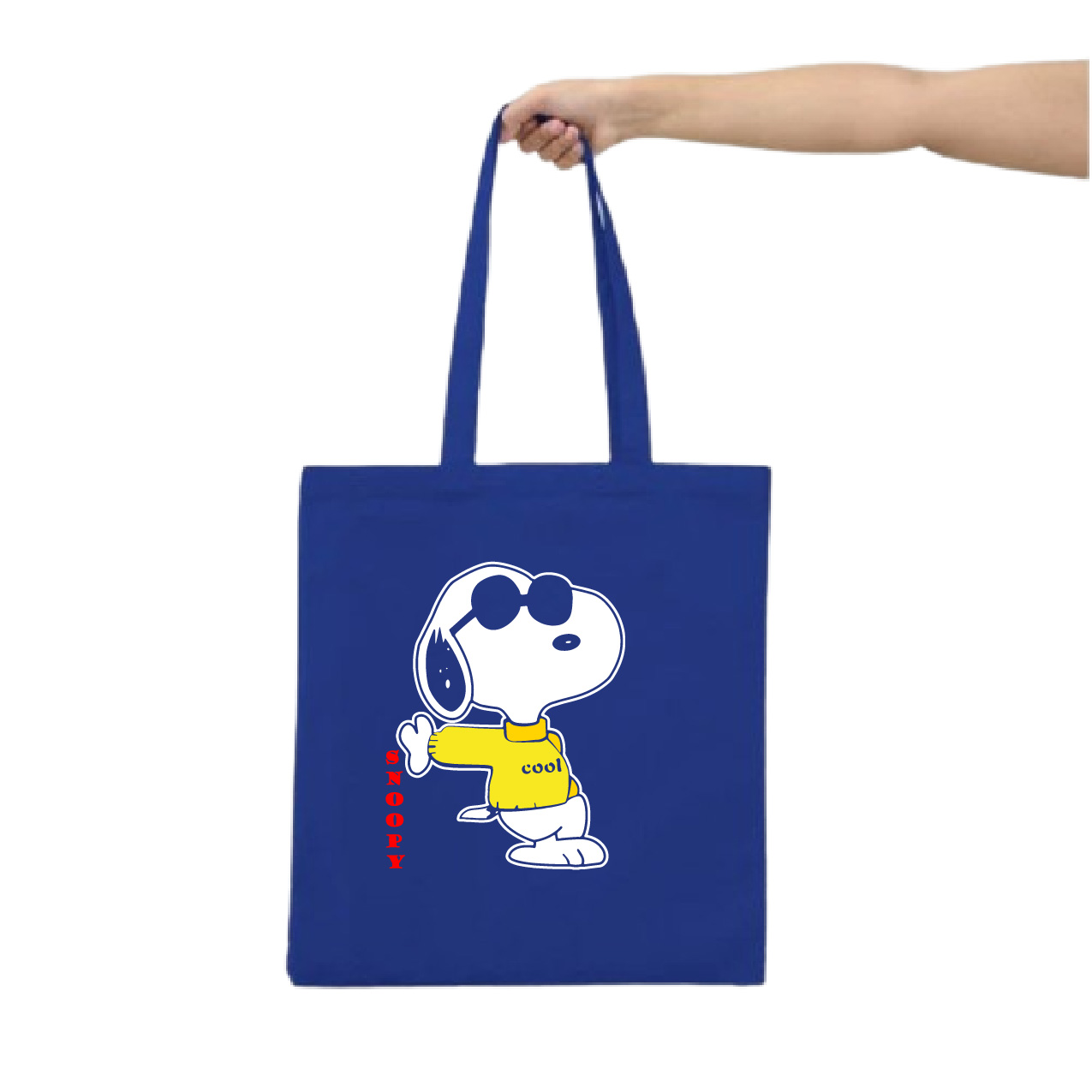 TOTEBAG GENERO 35 X 40 CM DISEÑO SNOOPY PERRITO - 3