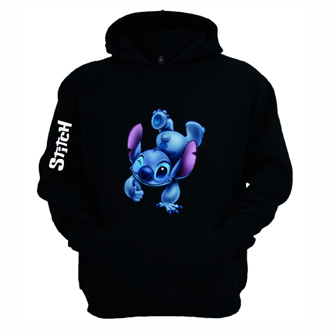 POLERON  ALGODÓN ESTAMPADO DISEÑO STITCH  FULL COLOR - 1