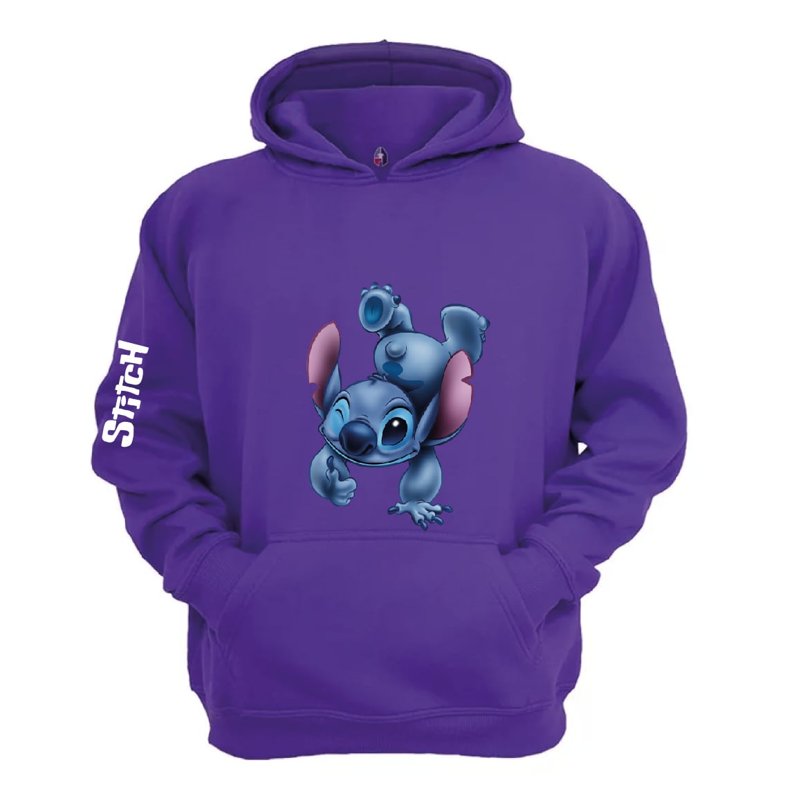 POLERON  ALGODÓN ESTAMPADO DISEÑO STITCH  FULL COLOR - 3