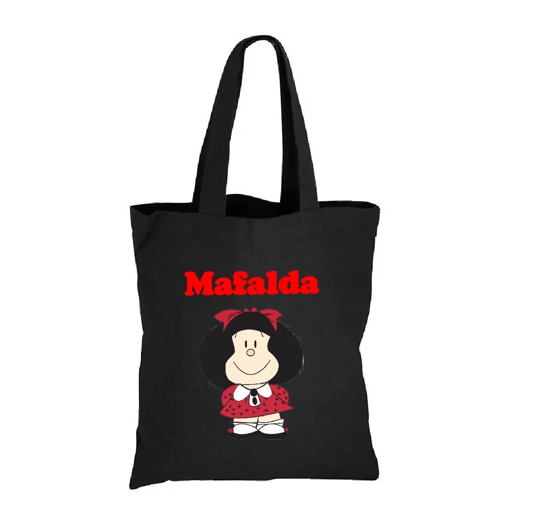 BOLSO ALGODÓN TOTE BAG MAFALDA - 1