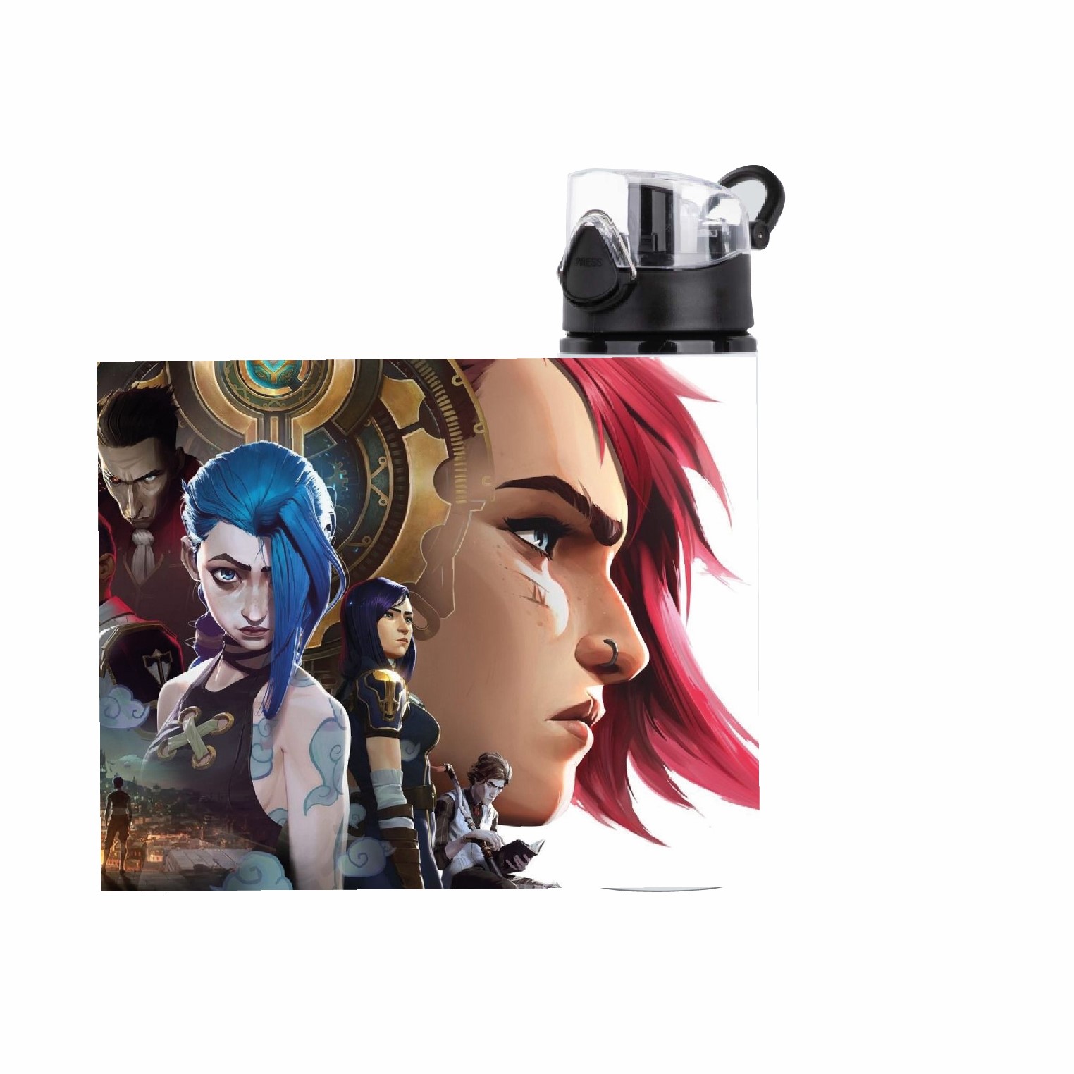 BOTELLA ALUMINIO 750 ML ESTAMPADO ARCANE LEAGUE OF LEGENDS - 2
