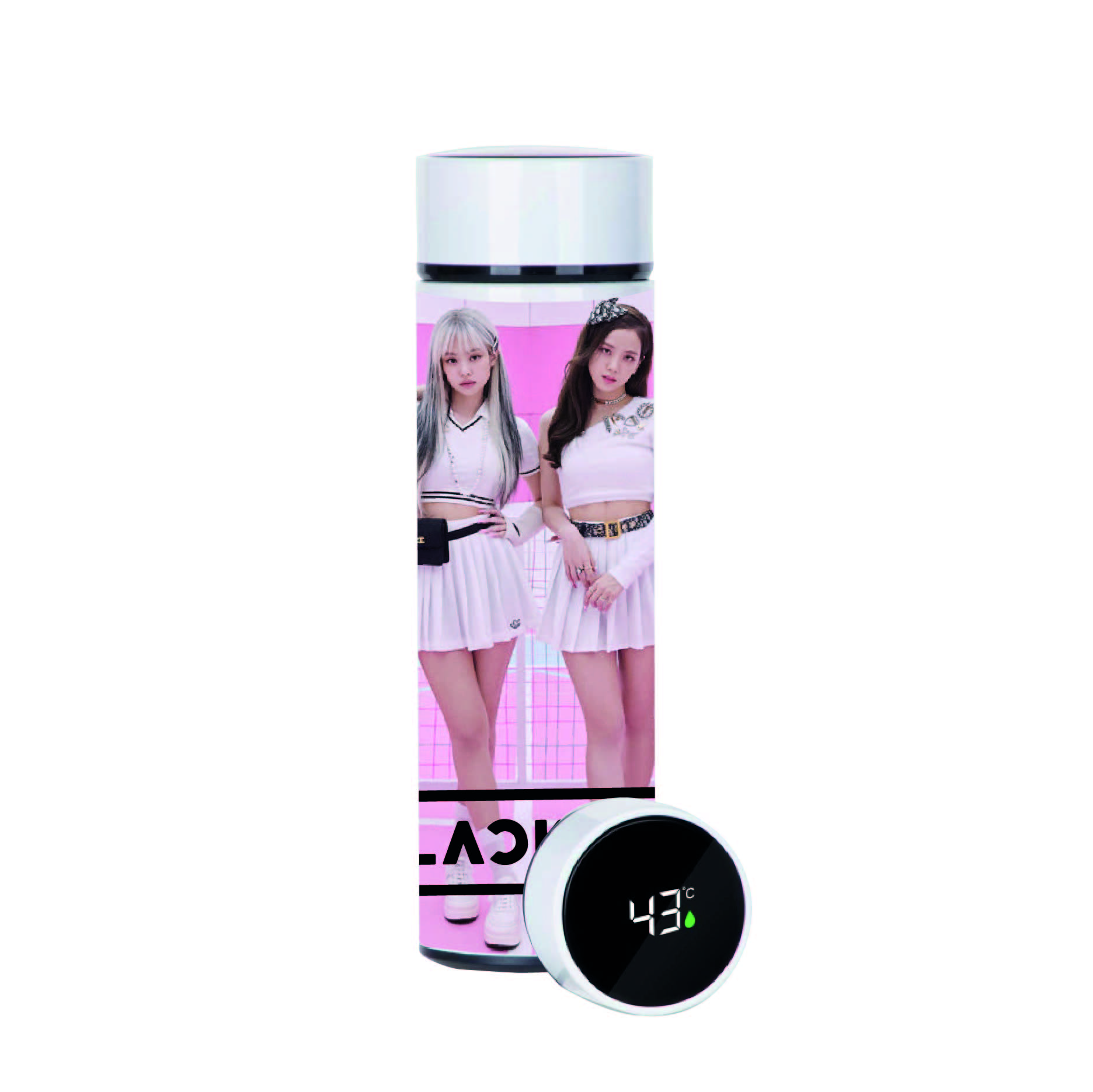 TERMO 500 ML INOX BLACKPINK KPOP MUSICA - 2