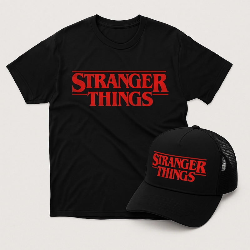 POLERA STRANGER THINGS SET CON JOCKEY STRANGER THINGS - 1