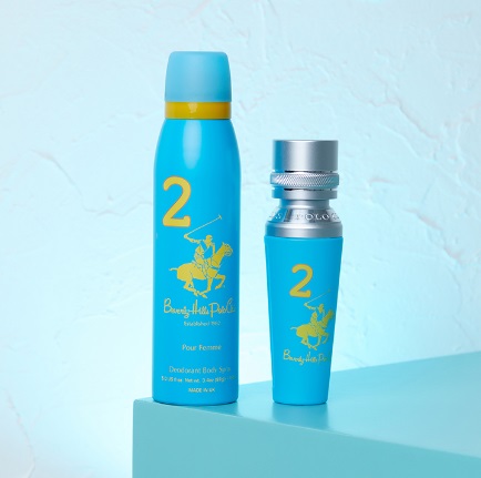 SET POLO CLUB 2 POUR FEMME DEODORANT BODY SPRAY 150ML + EDP 50ML - 2