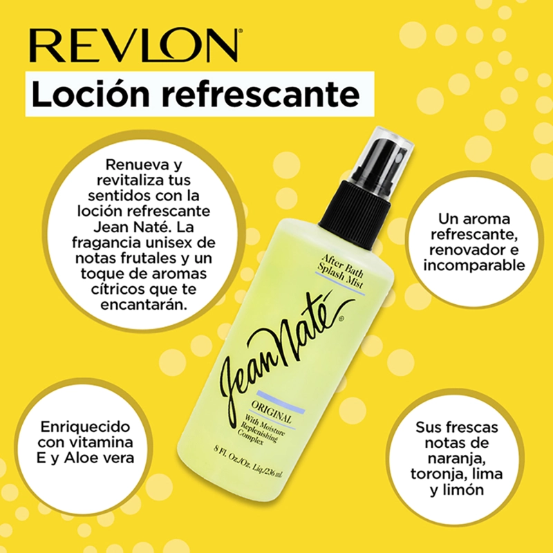 JEAN NATE  ORIGINAL 887ML AFTER BATH SPLASH COLONIA - 3