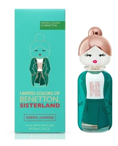 BENETTON SISTERLAND GREEN JASMINE 80ML EDT MUJER - 1