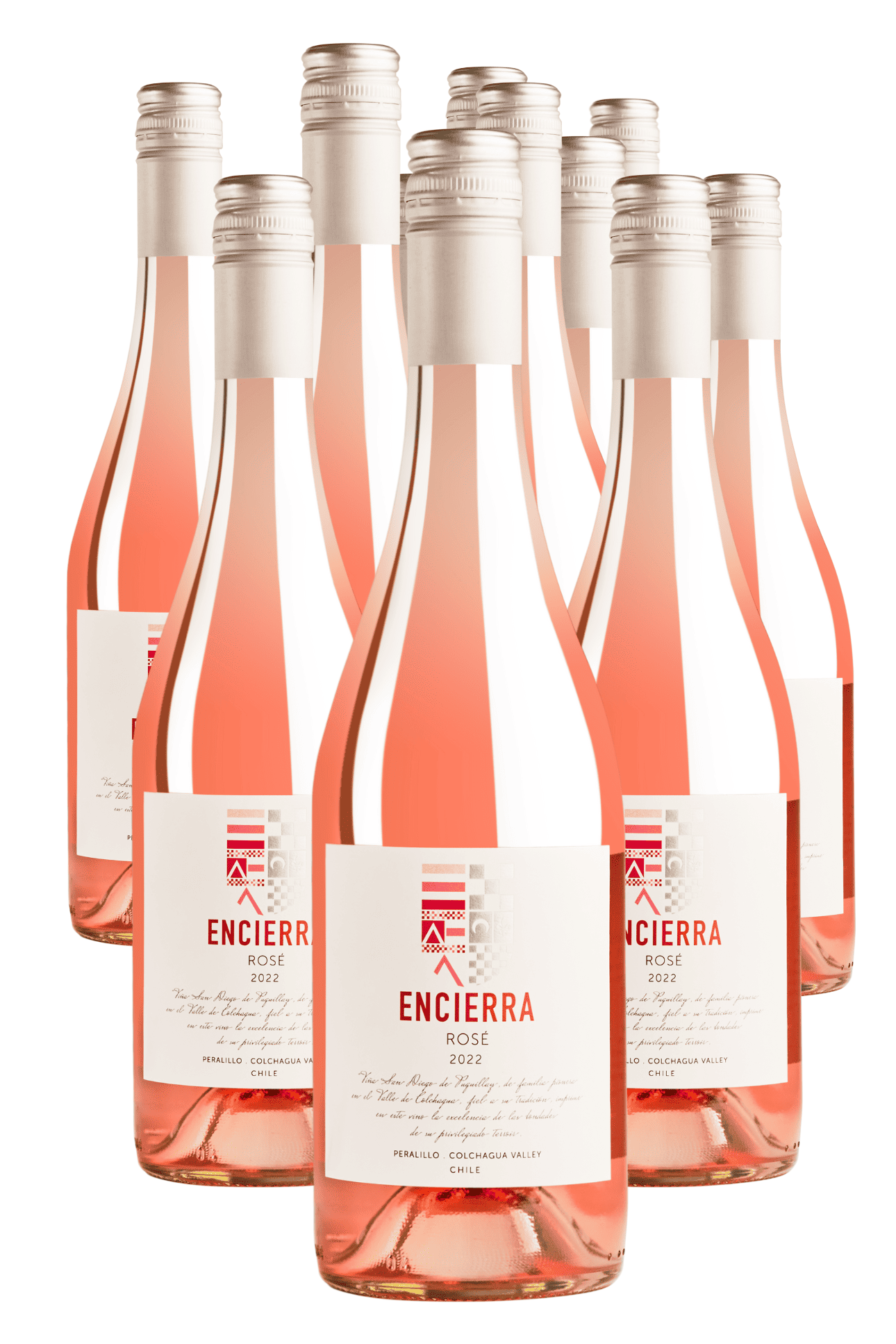 12 BOTELLAS VINO ROSÉ ENCIERRA ROSÉ 2023 - 1
