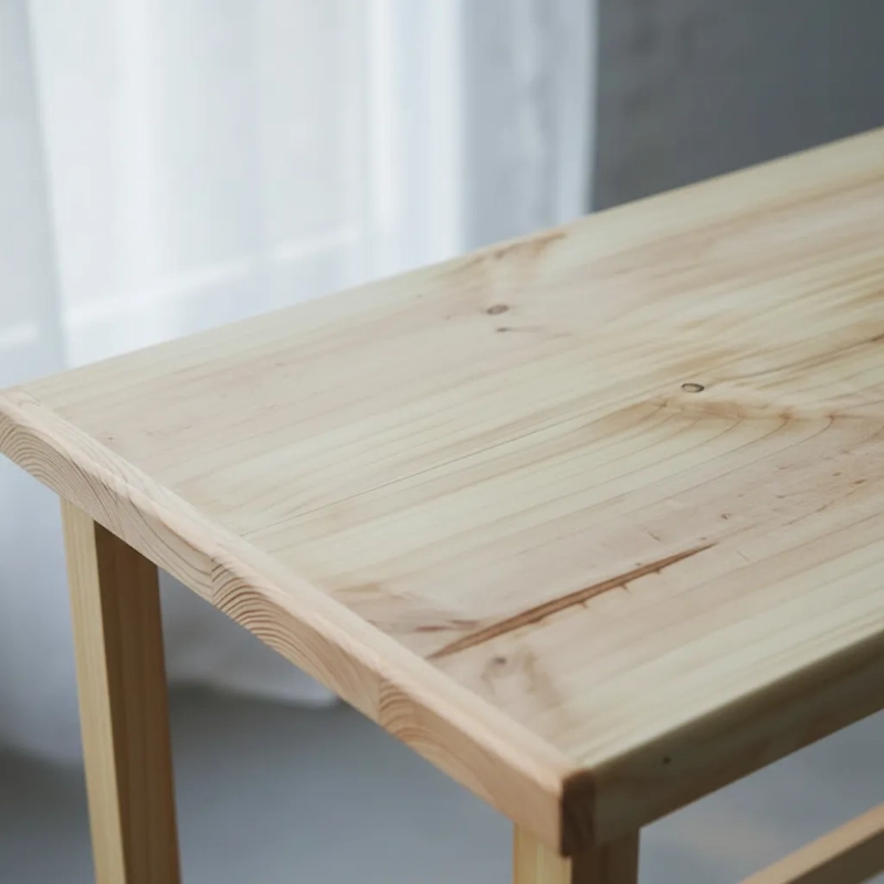 MESA TIPO ISLA ECONOMICA MADERA COCINA QUINCHO 100X50X80 CM - 3