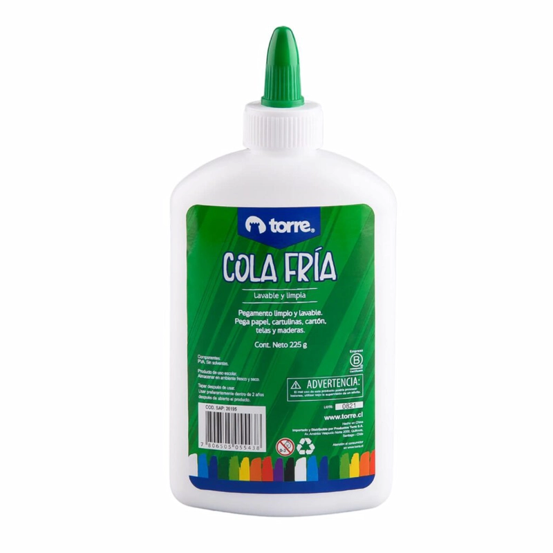 UNIDADES COLA FRIA TORRE 120 GM. USO GENERAL BLANCO. - 2