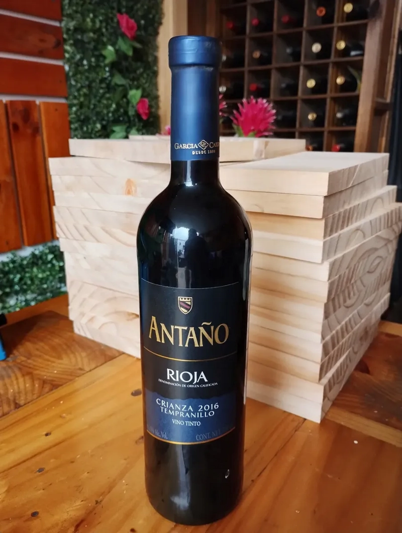 VINO 10 AÑOS TINTO ANTAÑO CRIANZA 2016 RIOJA TEMPRANILLO - 2