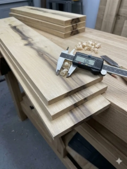 PIEZA MADERA NATIVA LAUREL 1X8 ARTESANIAS MANUALIDADES 1 METRO - 1