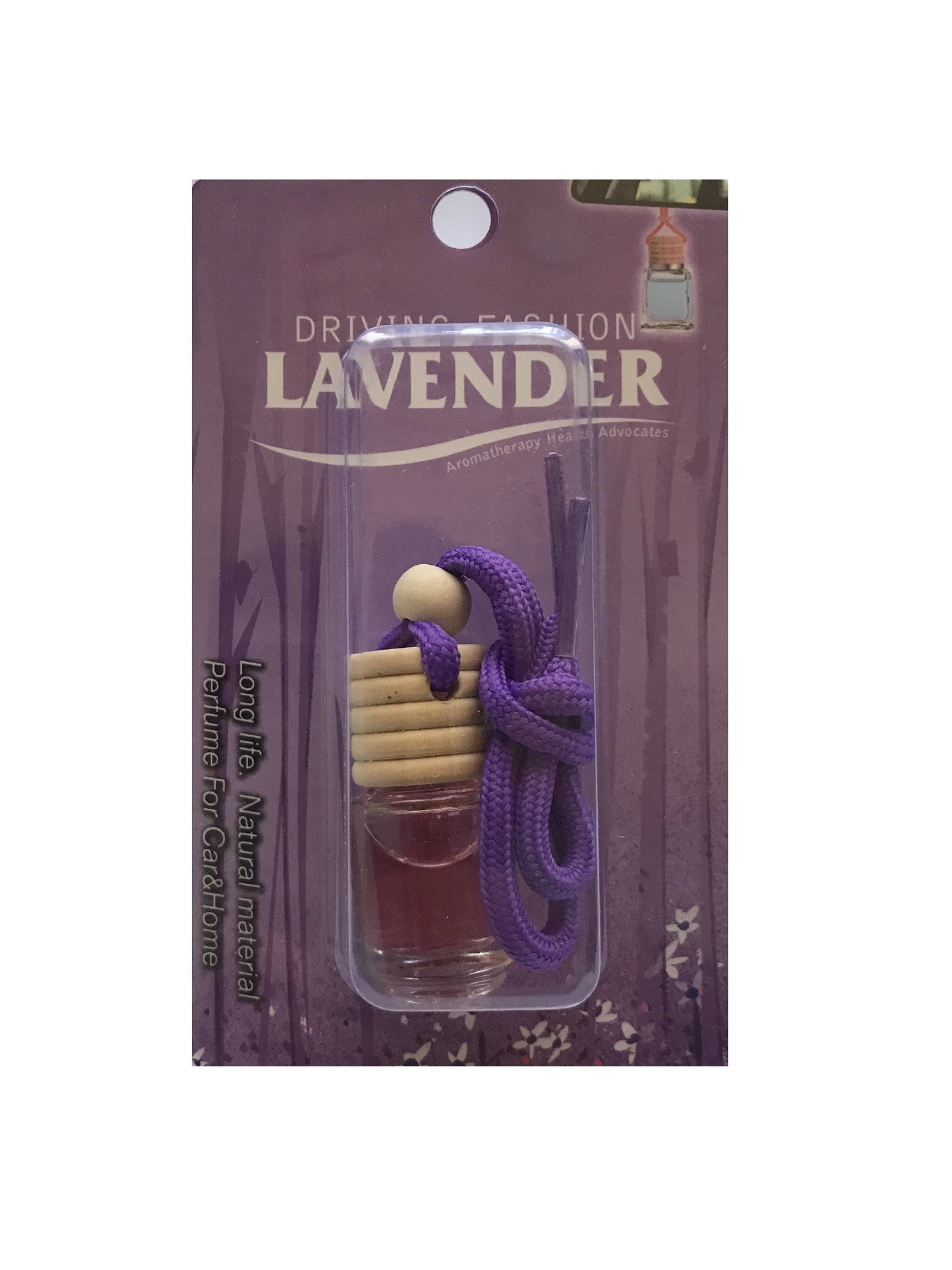 AROMATIZANTE PARA AUTO AROMA LAVANDA EN FRASCO - 1