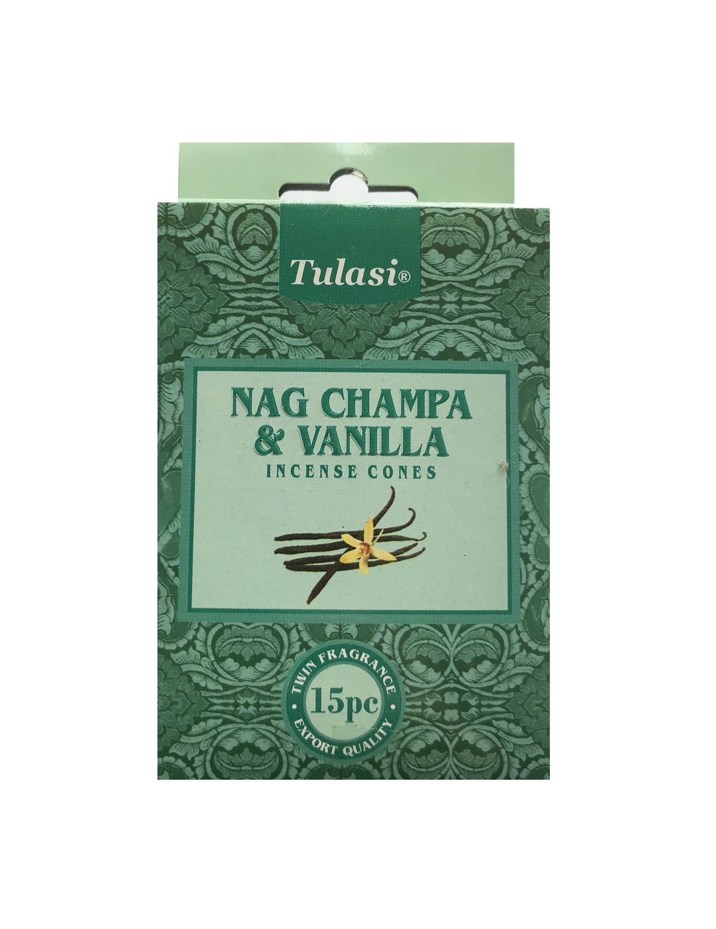 PORTA INCIENSO BAUL MAS CONOS AROMA VAINILLA Y SALVIA BLANCA - 6