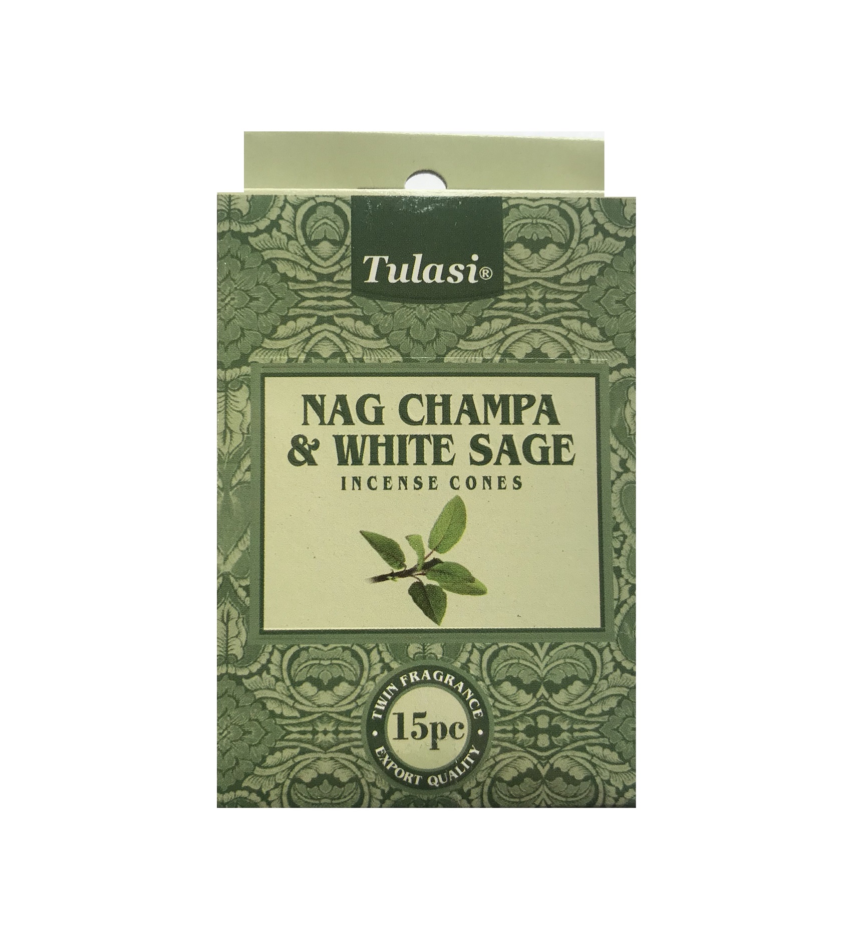 PORTA INCIENSO BAUL MAS CONOS AROMA VAINILLA Y SALVIA BLANCA - 7