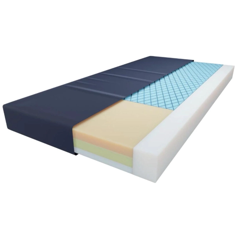 COLCHON ANTIESCARAS CUATRO ESPUMAS CON TALONERA ANTIESCARAS MULTIFOAM - 1