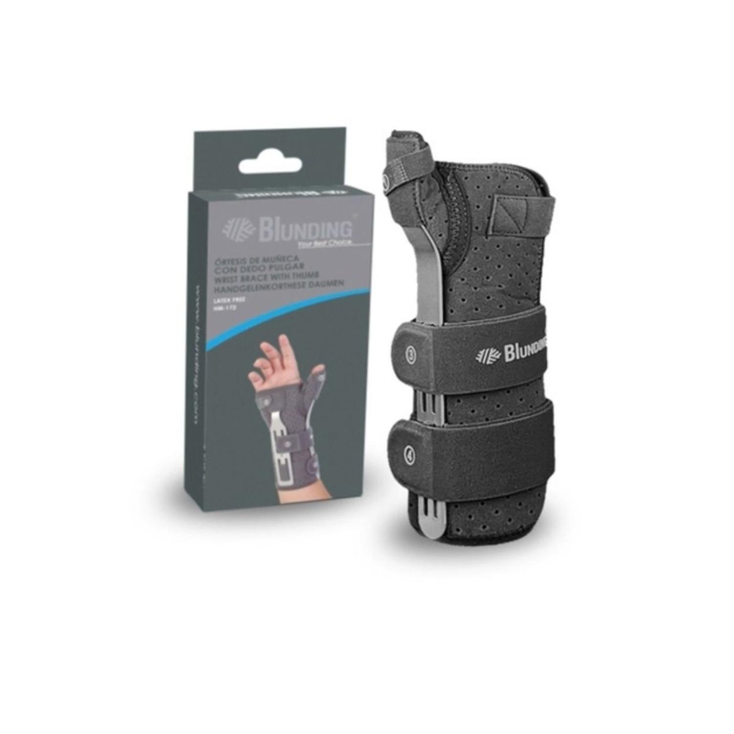 ORTESIS DE MUÑECA CON DEDO PULGAR DERECHO MARCA BLUNDING - 3