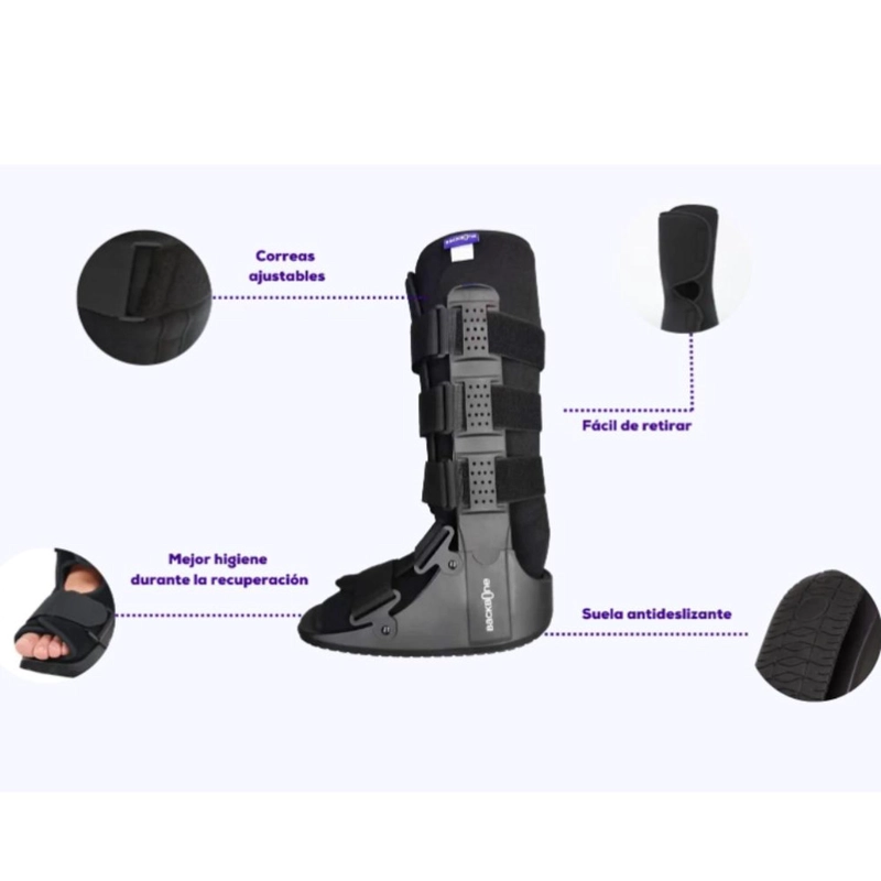 BOTA INMOVILIZADORA WALKER CORTA - 4
