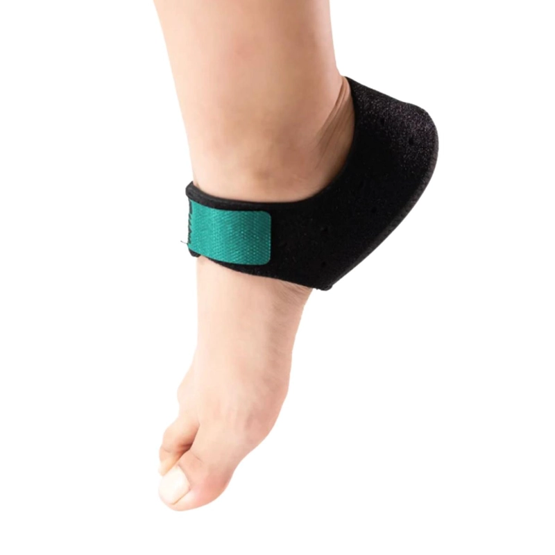 PAR DE TALONERAS DE GEL Y TELA CON SOPORTE - 1