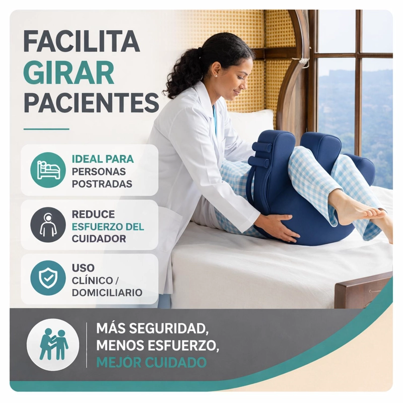 COJIN PARA GIRAR PACIENTES EN CAMA-PREVIENE ESCARAS-USO CLINICO THERAMART - 6