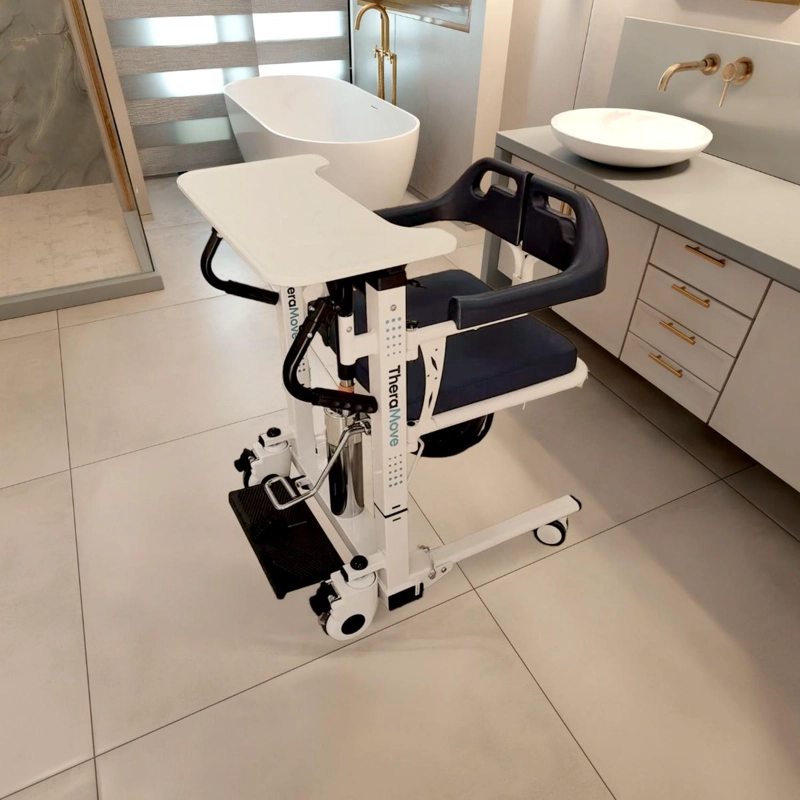 SILLA TRASLADO ADULTO MAYOR HIDRAULICA 4 EN 1 THERAMOVE - 1