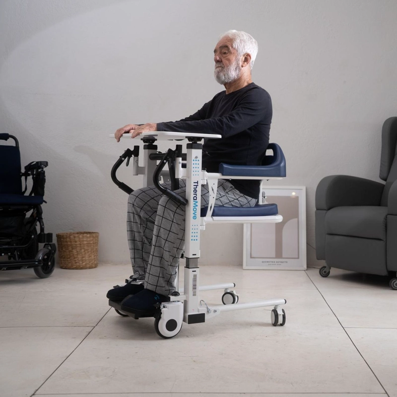 SILLA TRASLADO ADULTO MAYOR HIDRAULICA 4 EN 1 THERAMOVE - 3