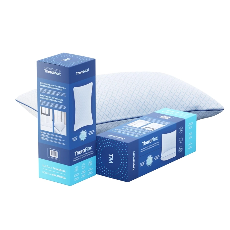 ALMOHADA CON COPOS DE GEL FRESCO THERAFLOX TM120 - 6