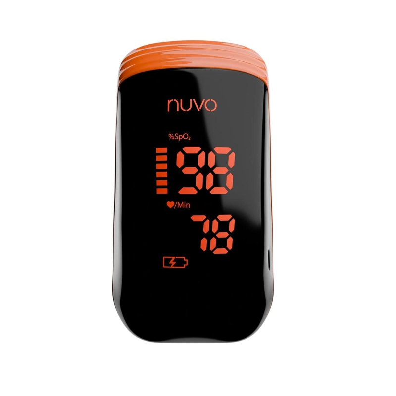 OXIMETRO DE PULSO NUVO CHECK 2 SATURACION OXIGENO SPO2 Y PULSO - 1