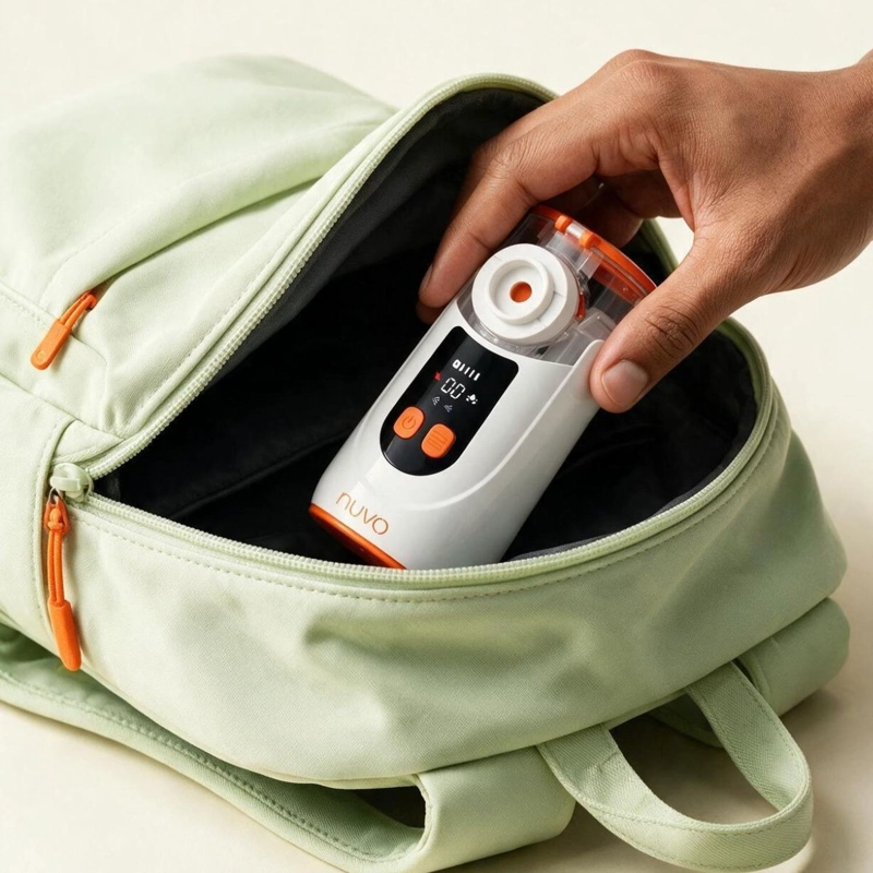 NEBULIZADOR PORTATIL MESH NUVO AERO 2-NV011 - 7